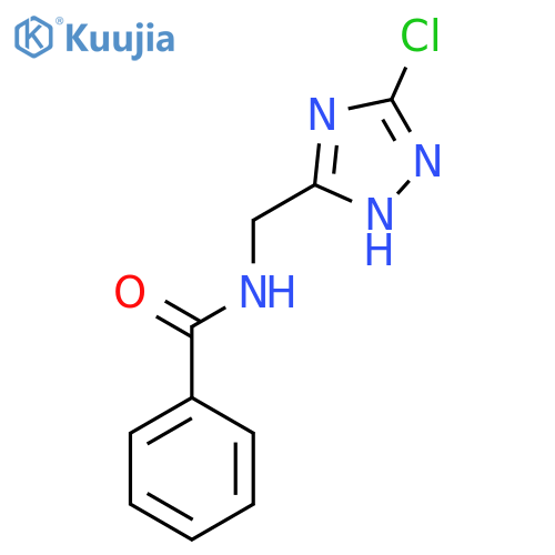 N-(5-Chloro-1H-1,2,4-triazol-3-yl)methylbenzamide structure
