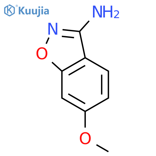 6-Methoxy-1,2-benzoxazol-3-amine structure