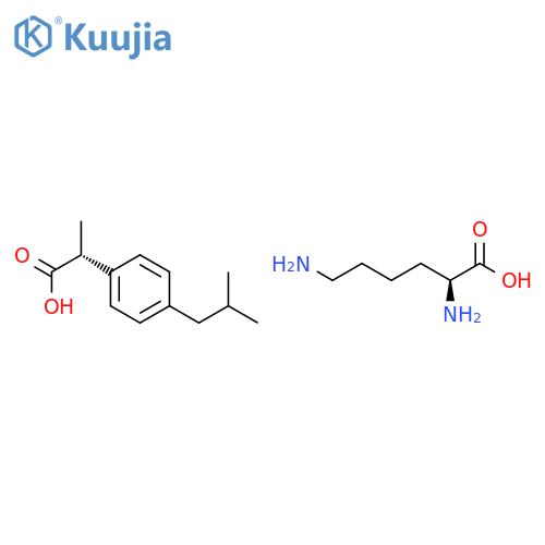 (R)-(-)-Ibuprofen (S)-(+)-Lysinate structure