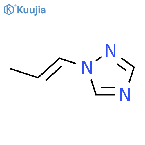 1H-1,2,4-Triazole, 1-(1E)-1-propenyl- structure