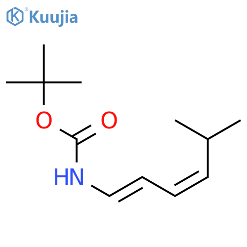 Carbamic acid,(5-methyl-1,3-hexadienyl)-, 1,1-dimethylethyl ester (9CI) structure