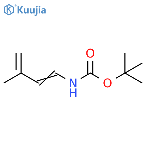Carbamic acid,(3-methyl-1,3-butadienyl)-, 1,1-dimethylethyl ester (9CI) structure