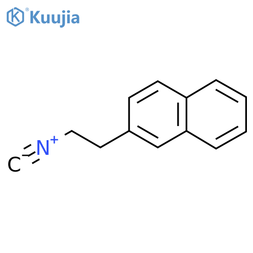 2-(2-isocyanoethyl)naphthalene structure