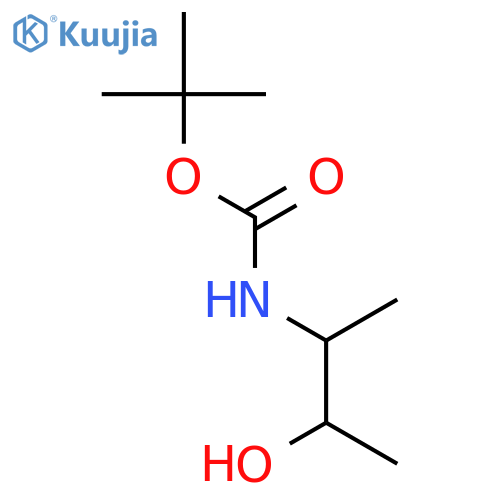 Carbamic acid,[(1S,2S)-2-hydroxy-1-methylpropyl]-, 1,1-dimethylethyl ester (9CI) structure