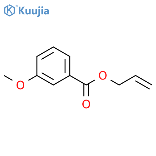 Benzoic acid, 3-methoxy-, 2-propenyl ester structure