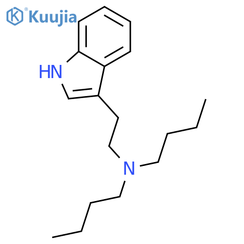 N,\u200bN-\u200bDibutyltryptamine structure