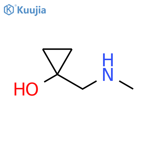 1-(methylaminomethyl)cyclopropanol structure