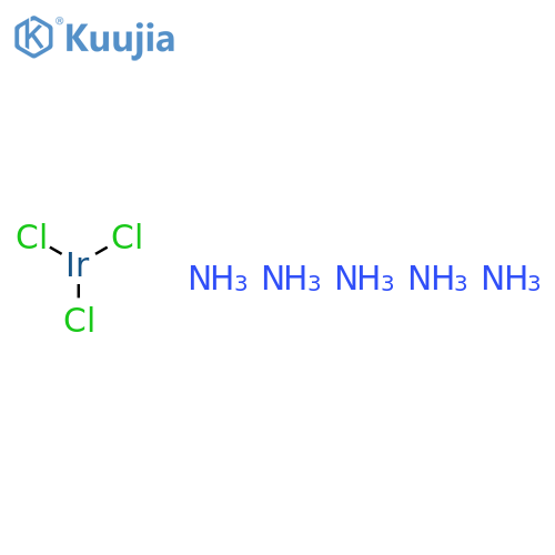 Iridium(2+),pentaamminechloro-, chloride (1:2), (OC-6-22)- structure