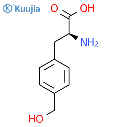 L-Phenylalanine,4-(hydroxymethyl)- structure