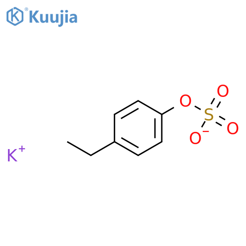 4-Ethylphenyl Sulfate Potassium Salt structure