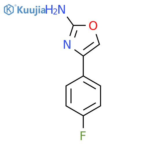4-(4-Fluoro-phenyl)-oxazol-2-ylamine structure