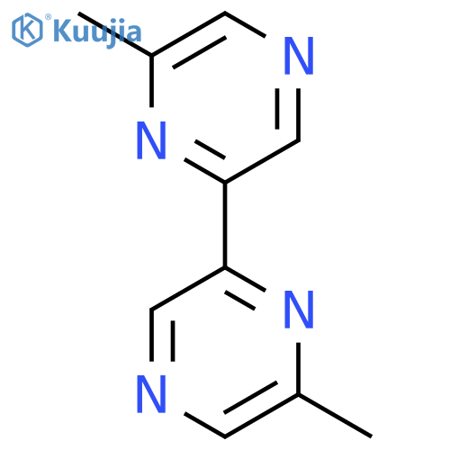 2,2'-Bipyrazine, 6,6'-dimethyl- structure