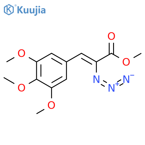 (Z)-Methyl 2-Zzido-3-(3,4,5-trimethoxyphenyl)acrylate structure
