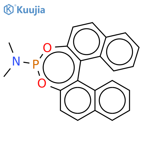 (R)-(-)-(3,5-Dioxa-4-phosphacyclohepta2,1-a;3,4-a'dinaphthalen-4-yl)dimethylamine structure