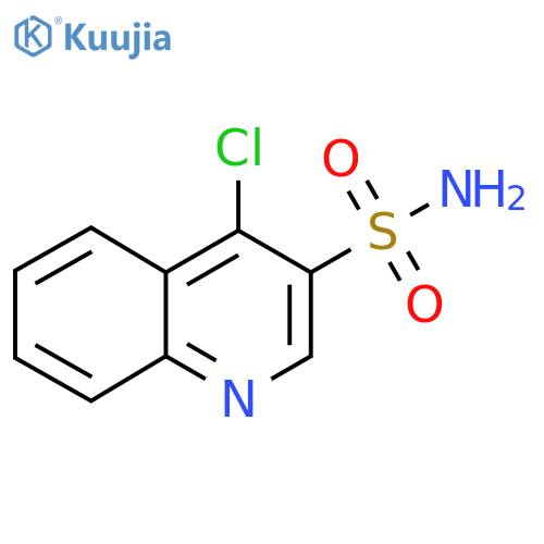 4-Chloroquinoline-3-sulfonamide structure