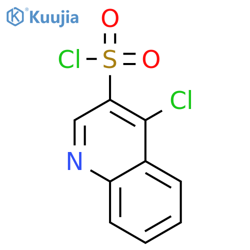 4-Chloroquinoline-3-sulfonyl Chloride structure