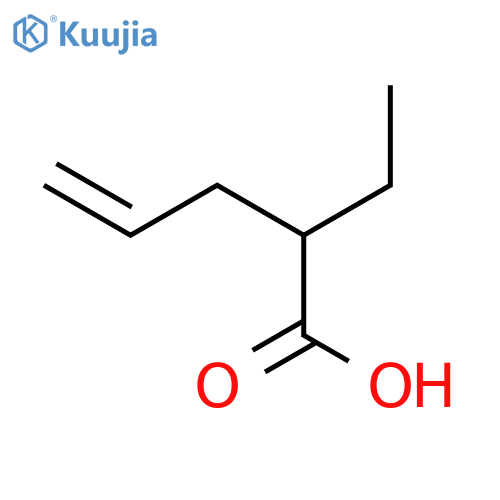 2-ethylpent-4-enoic acid structure