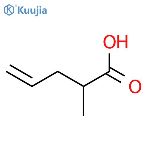 2-Methyl-4-pentenoic Acid structure