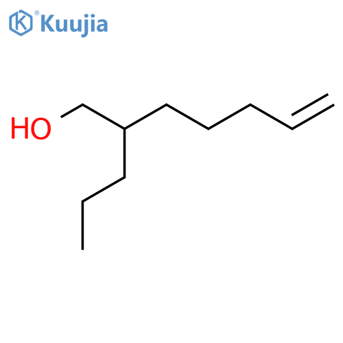 6-Propyl-1-hepten-7-ol structure