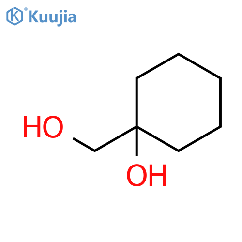1-(hydroxymethyl)cyclohexan-1-ol structure