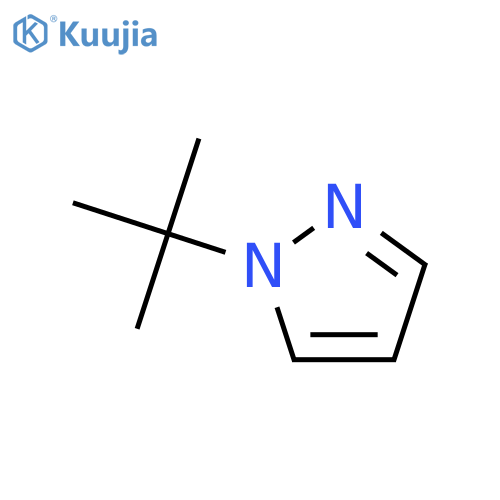 1-Tert-butyl-1H-pyrazole structure