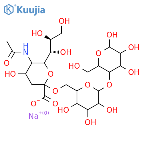 6'-Sialyllactose Sodium Salt structure