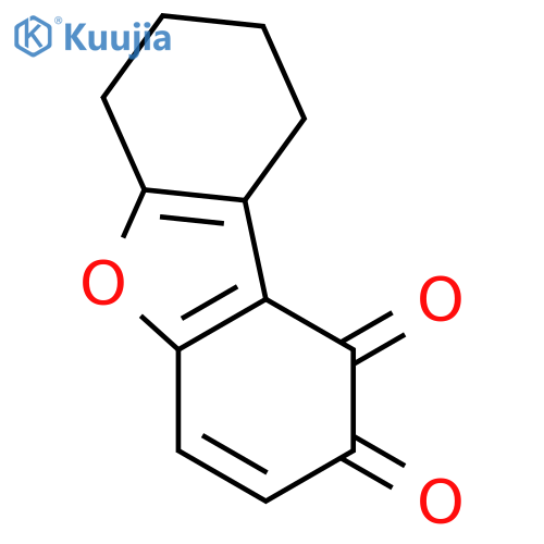 1,2-Dibenzofurandione, 6,7,8,9-tetrahydro- (9CI) structure