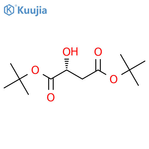 (R)-Di-tert-butyl 2-hydroxysuccinate structure