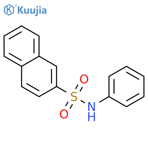 2-Naphthalenesulfonamide,N-phenyl- structure