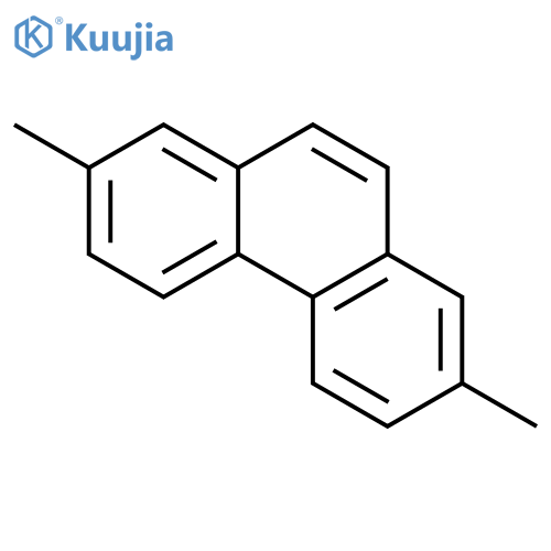 Phenanthrene,2,7-dimethyl- structure