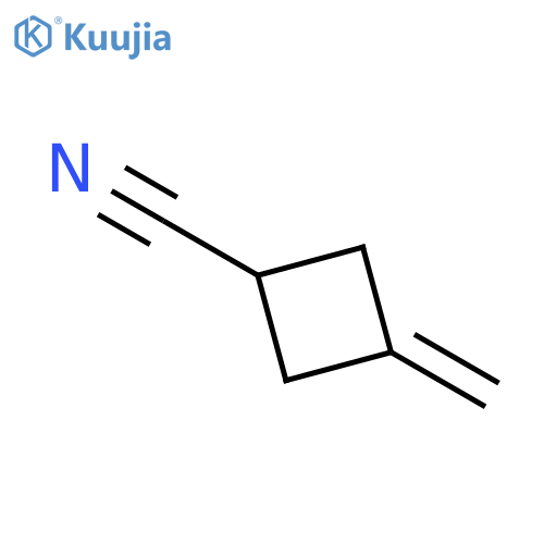 3-methylidenecyclobutane-1-carbonitrile structure