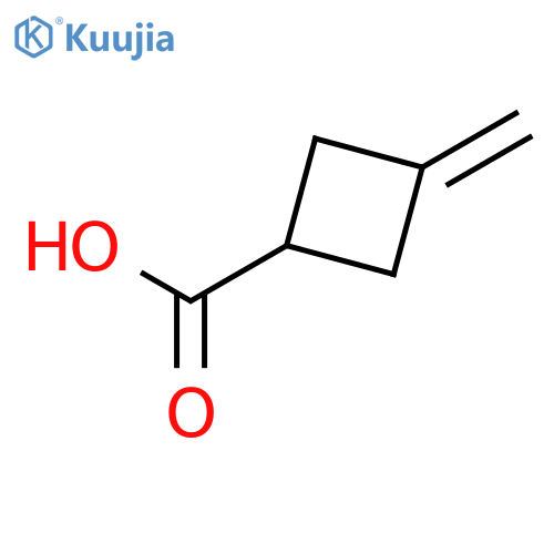 3-methylidenecyclobutane-1-carboxylic acid structure