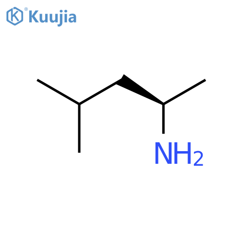 (2R)-4-methylpentan-2-amine structure