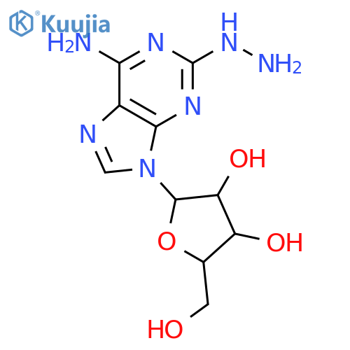 2-Hydrazino Adenosine structure