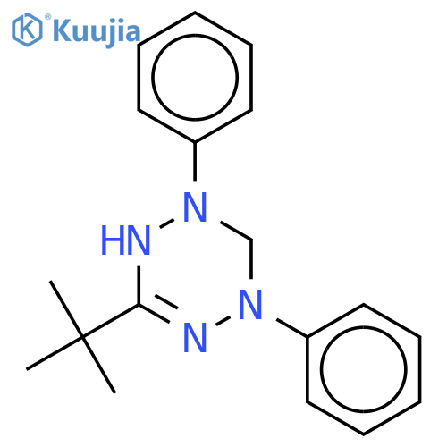 1,2,4,5-Tetrazin-1(2H)-yl, 3,4-dihydro-2,4-diphenyl- structure