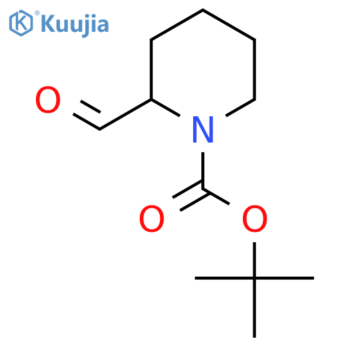 N-Boc-2-piperidine Carboxyaldehyde structure