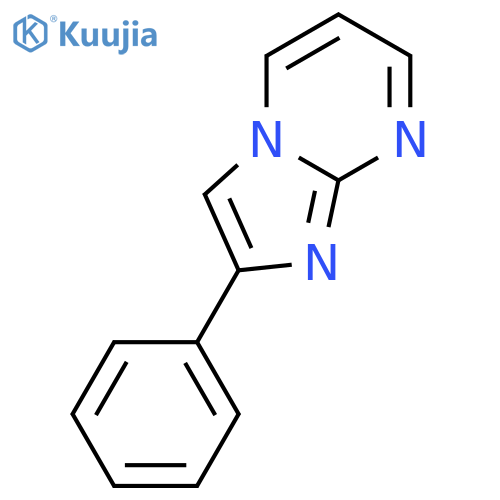 2-PHENYLIMIDAZO[1,2-A]PYRIMIDINE structure