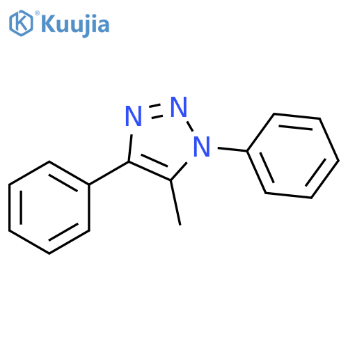 1H-1,2,3-Triazole, 5-methyl-1,4-diphenyl- structure