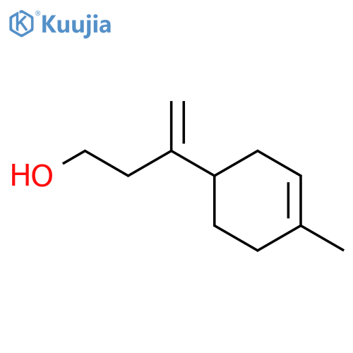 3-Cyclohexene-1-propanol,4-methyl-g-methylene- structure