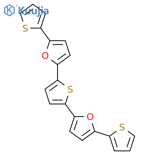 Furan, 2,2'-(2,5-thiophenediyl)bis[5-(2-thienyl)- structure
