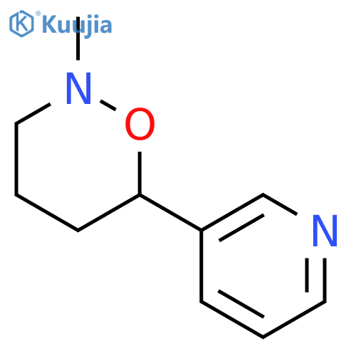 2H-1,2-Oxazine,tetrahydro-2-methyl-6-(3-pyridinyl)- structure