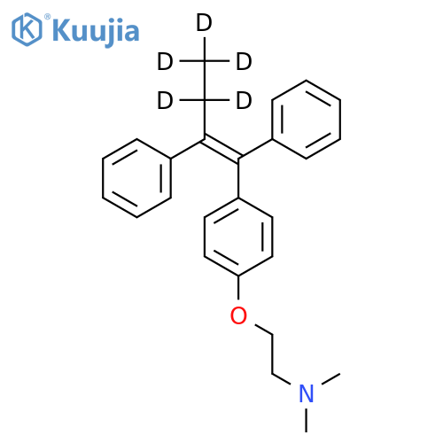 Tamoxifen-d structure