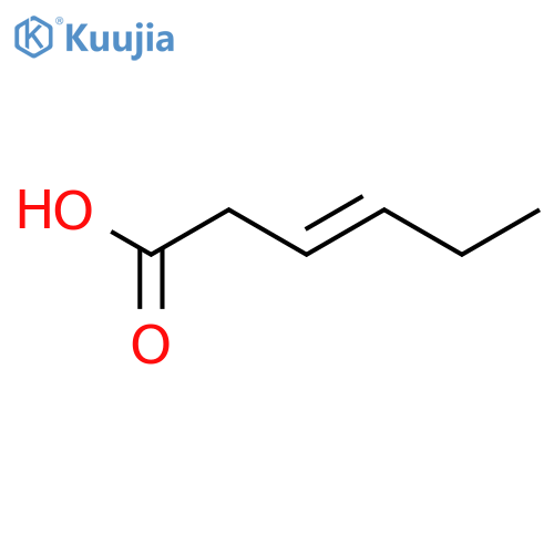 (E)-3-Hexenoic Acid structure