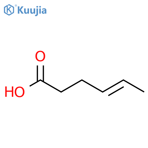 (E)-4-Hexenoic Acid structure