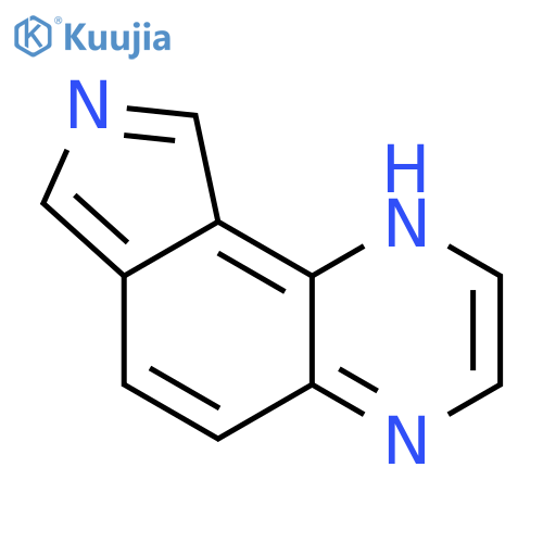 1H-Pyrrolo[3,4-f]quinoxaline(9CI) structure