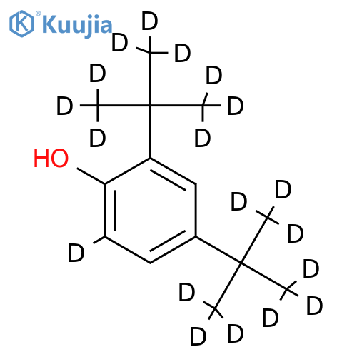 2,4-Di-tert-butylphenol-d19 (Major) structure