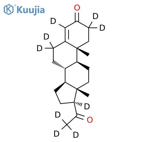 Progesterone-d9 structure