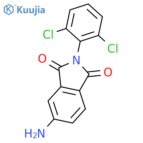 1H-Isoindole-1,3(2H)-dione, 5-amino-2-(2,6-dichlorophenyl)- structure