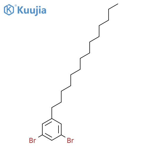 1,3-Dibromo-5-tetradecylbenzene structure