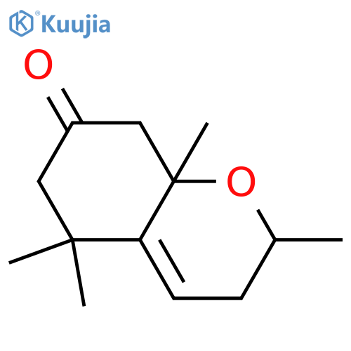 5,9-Epoxy-6-megastigmen-3-one; (2RS,8aSR)-form structure